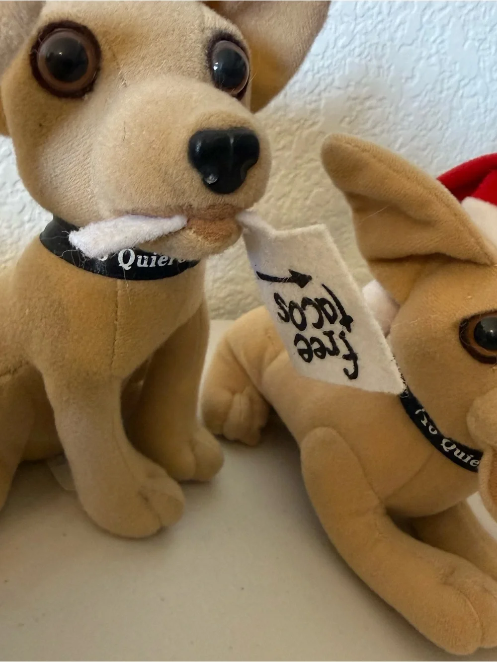 Lot of 5 Vintage Taco Bell Yo Quiero Dog Chihuahua Plush Applause